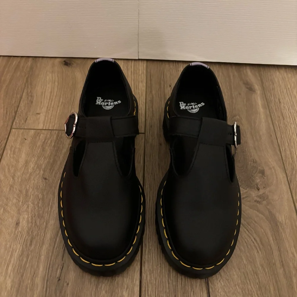 NWOT Dr Marten’s Polley Heart T-Bar Shoe - Picture 3 of 5